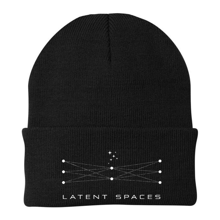 Latent Spaces Neural Network Knit Cap Winter Beanie