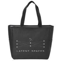 Latent Spaces Neural Network Zip Tote Bag
