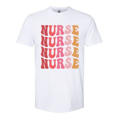 Love School Nurse Health Care Worker Medical Assistant Agent Great Gift Softstyle® CVC T-Shirt