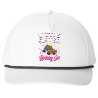 Little Sister of the Birthday Roller Skating Party Snapback Five-Panel Rope Hat