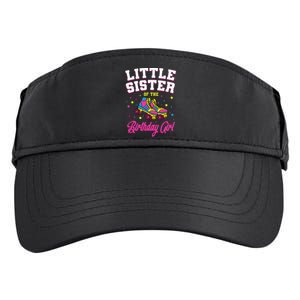 Little Sister of the Birthday Roller Skating Party Adult Drive Performance Visor