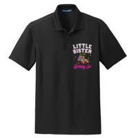 Little Sister of the Birthday Roller Skating Party Dry Zone Grid Polo