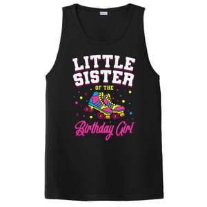 Little Sister of the Birthday Roller Skating Party PosiCharge Competitor Tank