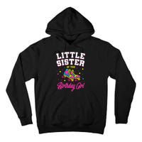 Little Sister of the Birthday Roller Skating Party Tall Hoodie