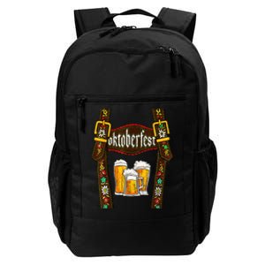 Lederhosen Suspenders Oktoberfest Bavarian Munich Beer Daily Commute Backpack