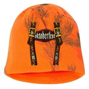 Lederhosen Suspenders Oktoberfest Bavarian Munich Beer Kati - Camo Knit Beanie