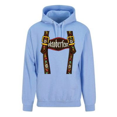 Lederhosen Suspenders Oktoberfest Bavarian Munich Beer Unisex Surf Hoodie