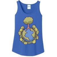 Let's Save Our Planet Natural Nature Environt Gift Ladies Essential Tank