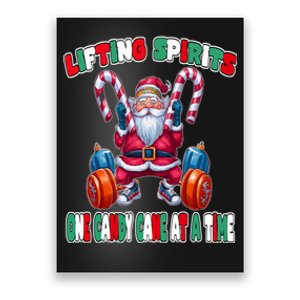 Lifting Spirits One Candy Cane At A Time Christmas Fun Poster