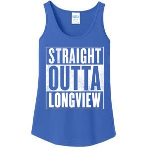 Longview Straight Outta Longview Gift Ladies Essential Tank