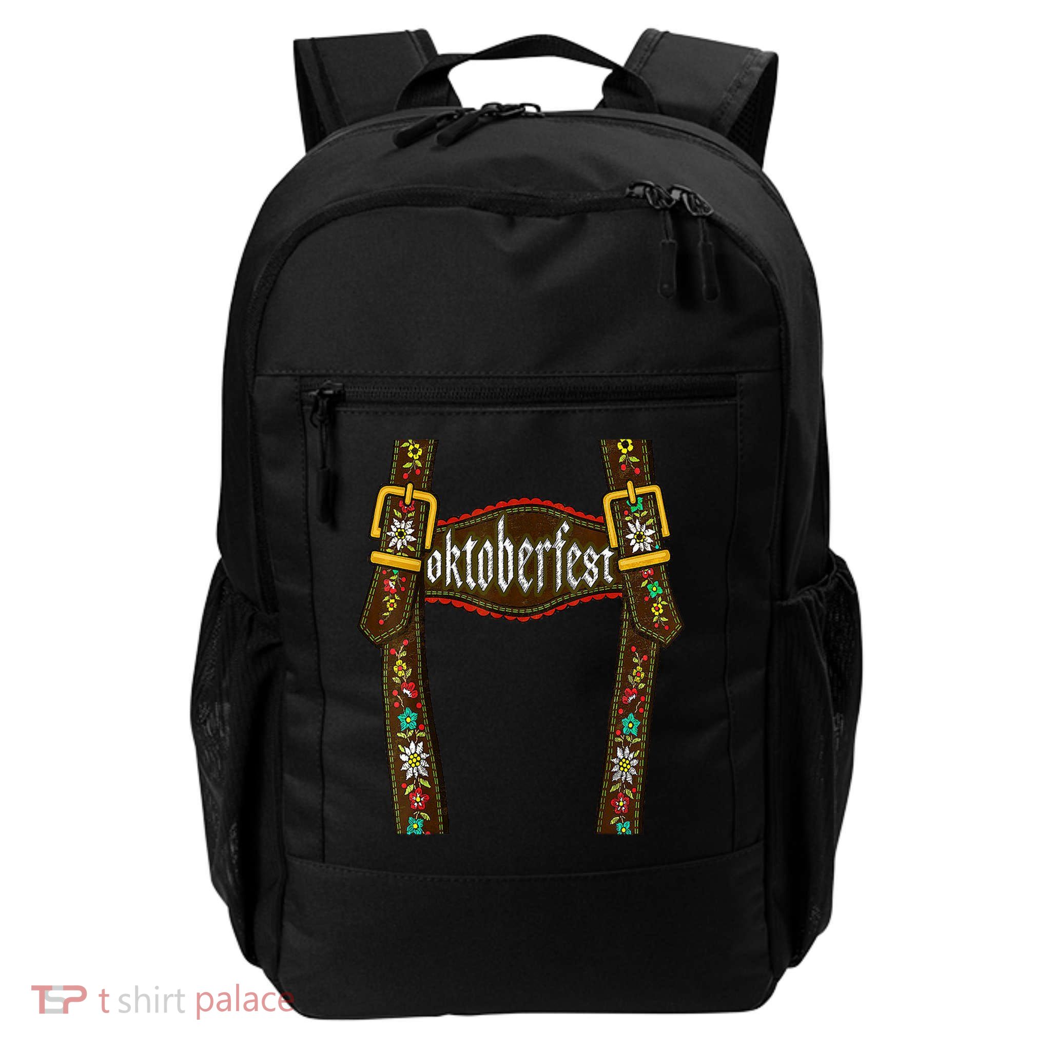 Lederhosen Suspenders Oktoberfest Bavarian Munich Backpack
