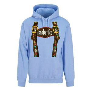 Lederhosen Suspenders Oktoberfest Bavarian Munich Unisex Surf Hoodie