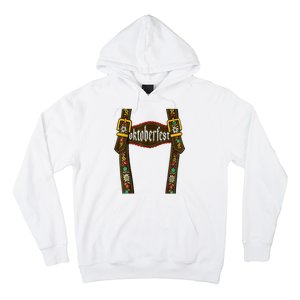 Lederhosen Suspenders Oktoberfest Bavarian Munich Hoodie