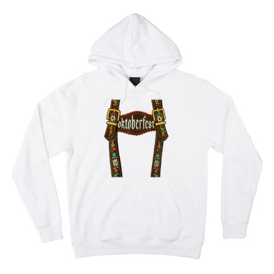 Lederhosen Suspenders Oktoberfest Bavarian Munich Hoodie