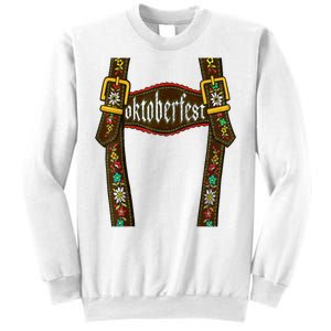 Lederhosen Suspenders Oktoberfest Bavarian Munich Sweatshirt