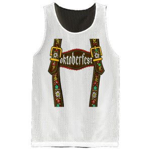 Lederhosen Suspenders Oktoberfest Bavarian Munich Mesh Reversible Basketball Jersey Tank