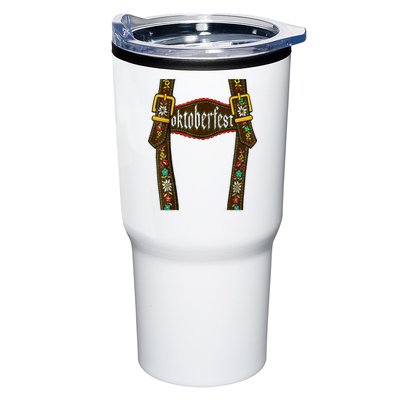 Lederhosen Suspenders Oktoberfest Bavarian Munich Tumbler