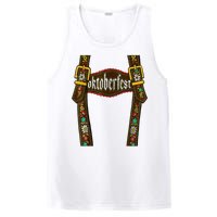 Lederhosen Suspenders Oktoberfest Bavarian Munich PosiCharge Competitor Tank