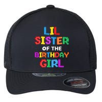 Lil Sister of the Birthday Girl Master Builder Bricks Blocks  Flexfit Unipanel Trucker Cap