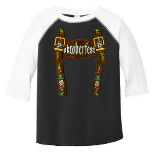 Lederhosen Suspenders Oktoberfest Bavarian Munich Beer Toddler Fine Jersey T-Shirt