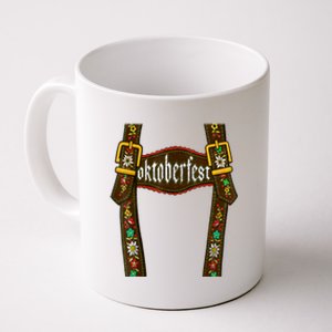 Lederhosen Suspenders Oktoberfest Bavarian Munich Beer Coffee Mug