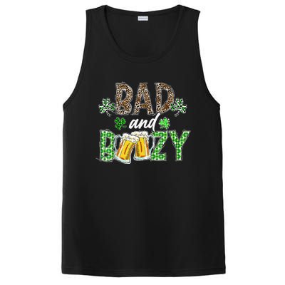 Leopard St Patrick's Day Bad And Boozy Beer Irish PosiCharge Competitor Tank