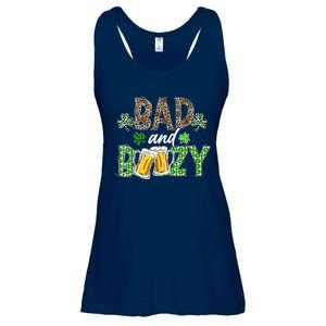 Leopard St Patrick's Day Bad And Boozy Beer Irish Ladies Essential Flowy Tank