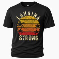 LAHAINA Strong Palm Trees Sunset Lahaina Hawaii Cooling Performance Crew T-Shirt