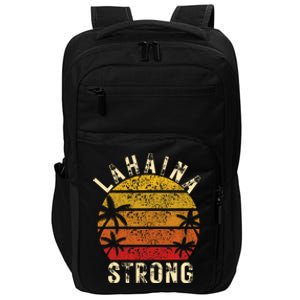 LAHAINA Strong Palm Trees Sunset Lahaina Hawaii Impact Tech Backpack