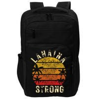 LAHAINA Strong Palm Trees Sunset Lahaina Hawaii Impact Tech Backpack