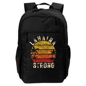 LAHAINA Strong Palm Trees Sunset Lahaina Hawaii Daily Commute Backpack