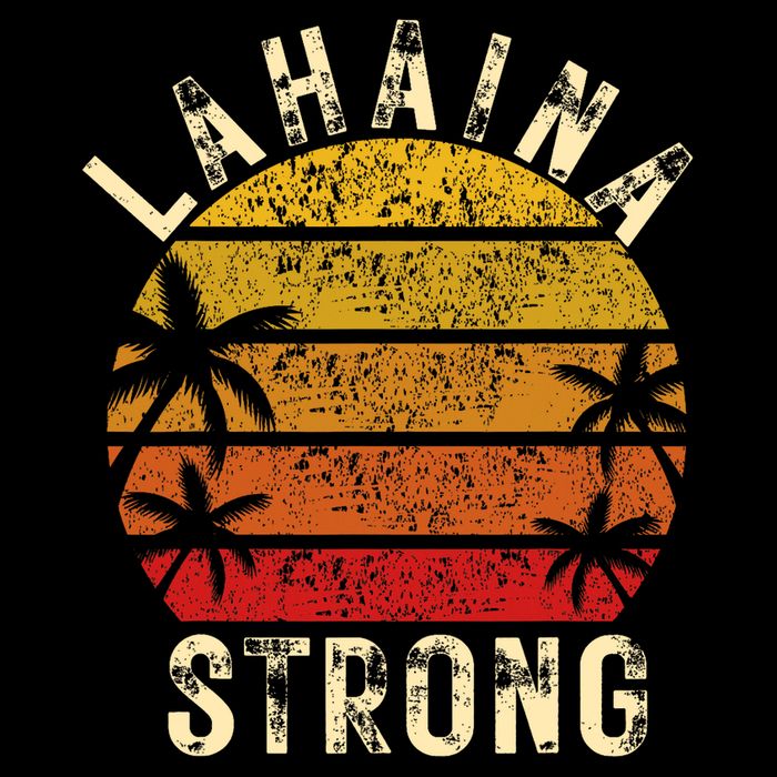 LAHAINA Strong Palm Trees Sunset Lahaina Hawaii 16 in Basic Backpack