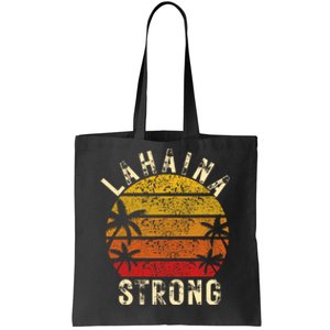 LAHAINA Strong Palm Trees Sunset Lahaina Hawaii Tote Bag