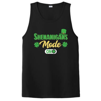 Leprechaun Saint Patrick's Day Funny Shenanigans PosiCharge Competitor Tank