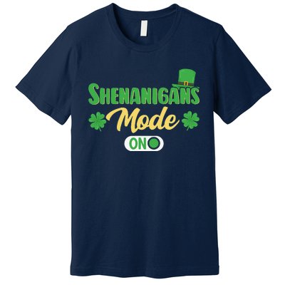 Leprechaun Saint Patrick's Day Funny Shenanigans Premium T-Shirt