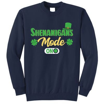 Leprechaun Saint Patrick's Day Funny Shenanigans Tall Sweatshirt