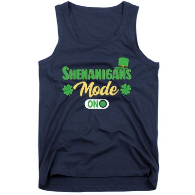 Leprechaun Saint Patrick's Day Funny Shenanigans Tank Top