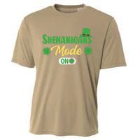 Leprechaun Saint Patrick's Day Funny Shenanigans Cooling Performance Crew T-Shirt