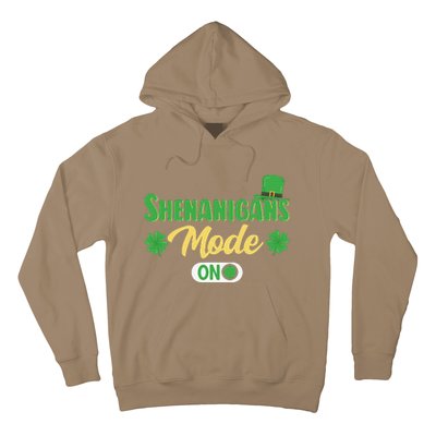 Leprechaun Saint Patrick's Day Funny Shenanigans Hoodie