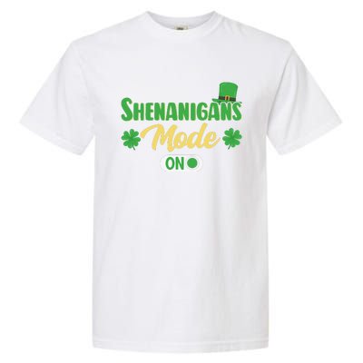 Leprechaun Saint Patrick's Day Funny Shenanigans Garment-Dyed Heavyweight T-Shirt