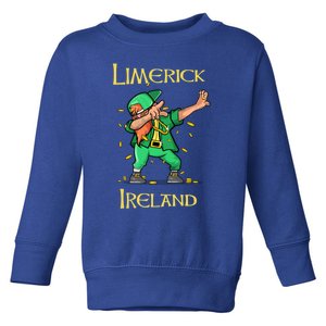 Limerick St Patricks Day Leprechaun Costume Gift Toddler Sweatshirt