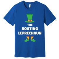 Leprechaun St Patricks Day Boating Gift Premium T-Shirt