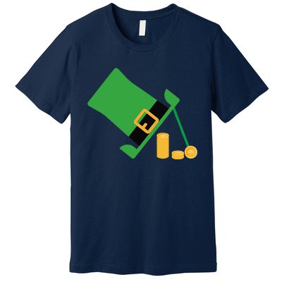 Leprechaunrap St Patricks Day Funny Irish March 17 Premium T-Shirt