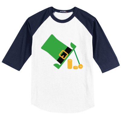 Leprechaunrap St Patricks Day Funny Irish March 17 Baseball Sleeve Shirt