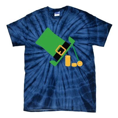 Leprechaunrap St Patricks Day Funny Irish March 17 Tie-Dye T-Shirt