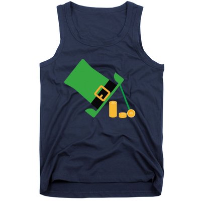 Leprechaunrap St Patricks Day Funny Irish March 17 Tank Top