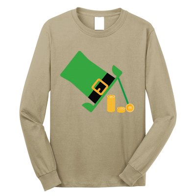 Leprechaunrap St Patricks Day Funny Irish March 17 Long Sleeve Shirt