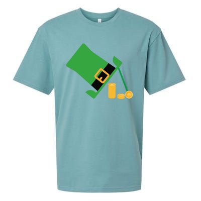 Leprechaunrap St Patricks Day Funny Irish March 17 Sueded Cloud Jersey T-Shirt