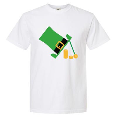 Leprechaunrap St Patricks Day Funny Irish March 17 Garment-Dyed Heavyweight T-Shirt