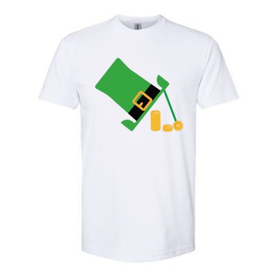 Leprechaunrap St Patricks Day Funny Irish March 17 Softstyle CVC T-Shirt